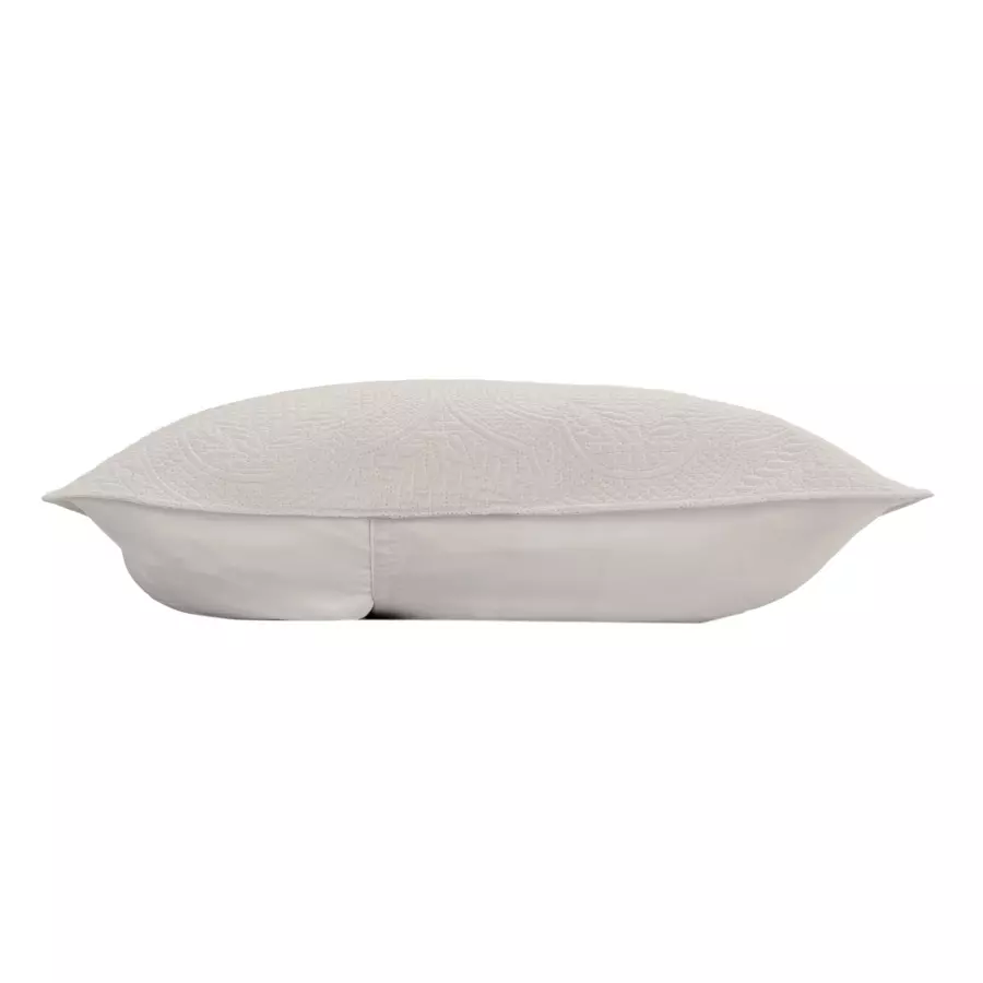 Funda de cojín (60 cm) Romane Blanco 4