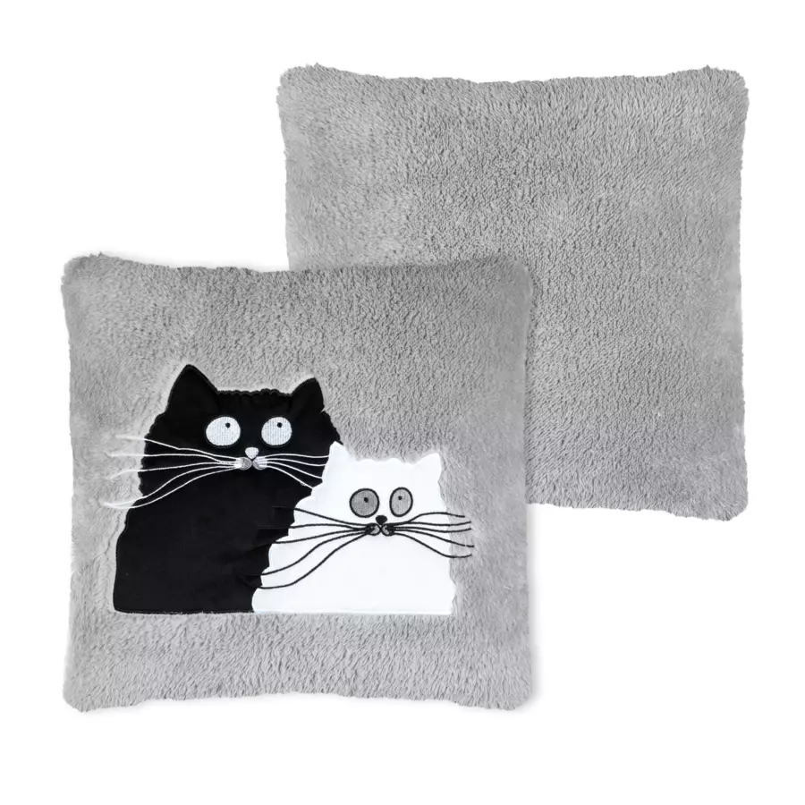 Cojín de Navidad cuadrado (45 cm) Douillet gris

 4