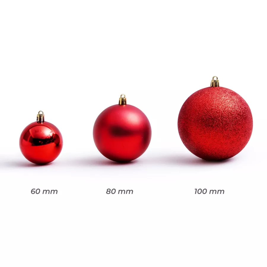 Set van 20 kerstballen New Alpine Mix Rood 4