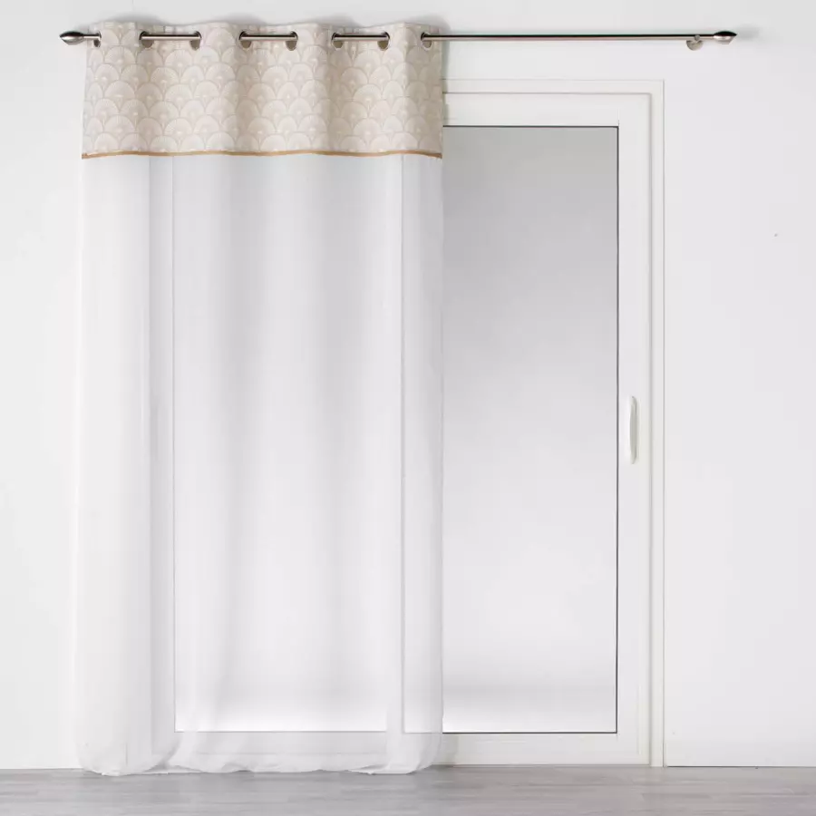 Vitrage (140 x 240 cm) Bahina Beige 4
