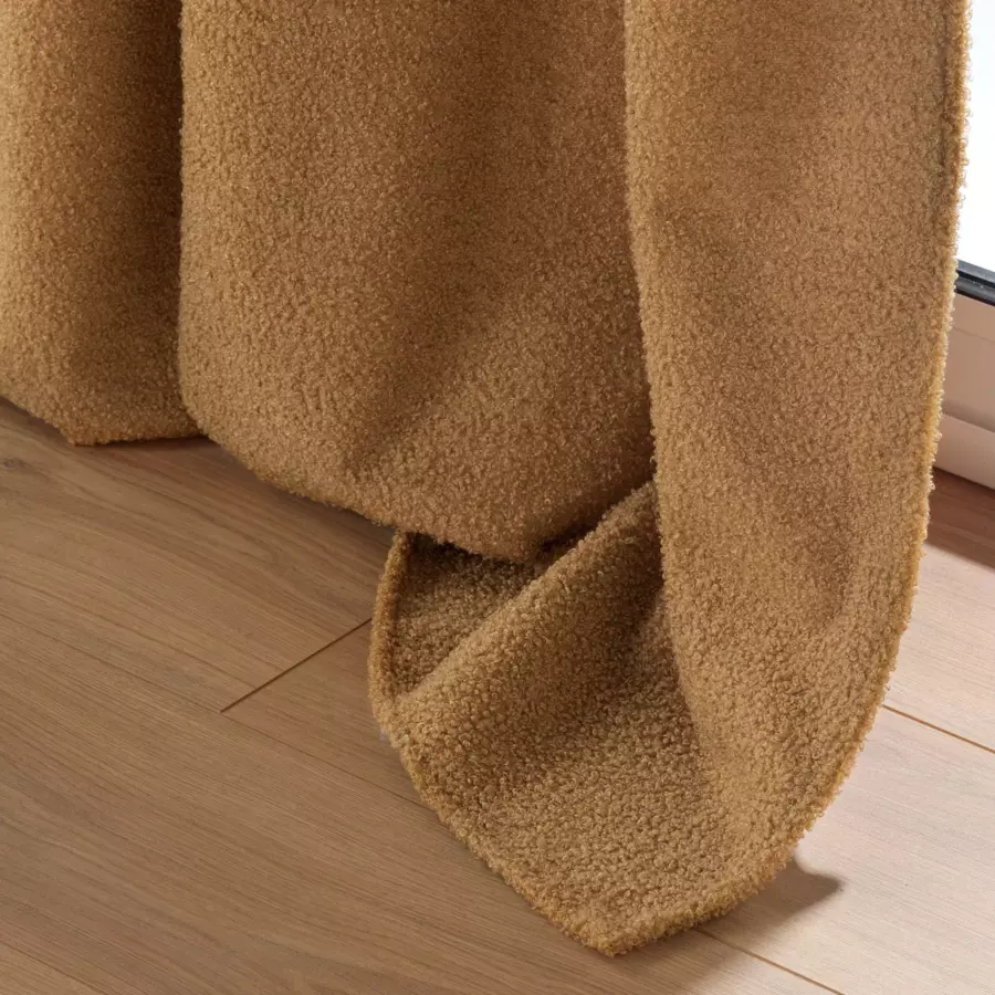 Rideau bouclette (140 x 240 cm) Wooly Camel 1