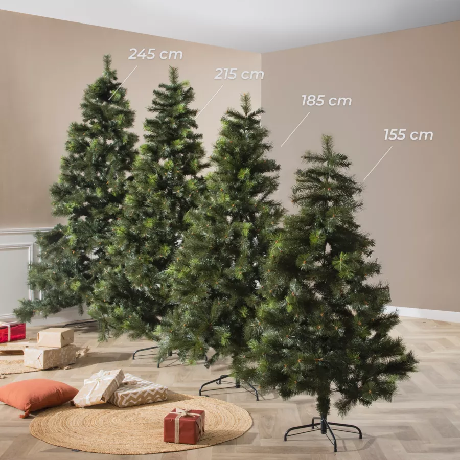 Sapin artificiel de Noël Oregon H245 cm Vert