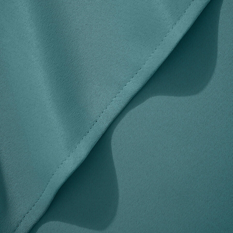Cortina opaca  (280 x 260 cm) Dark Azul trullo