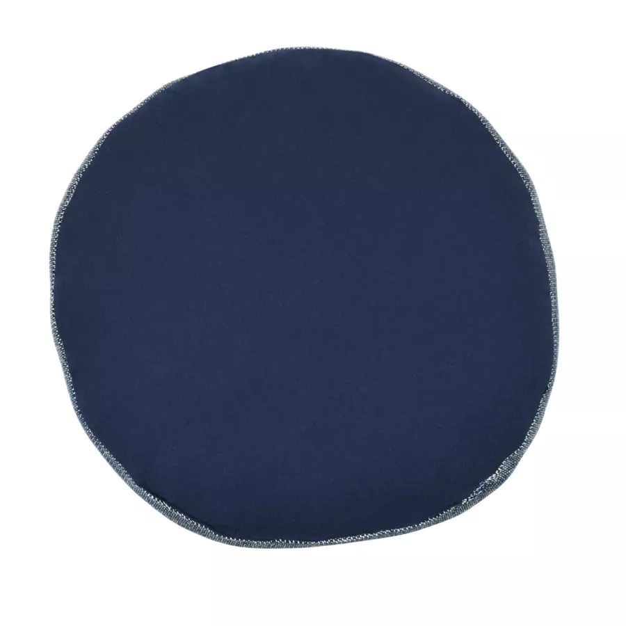 Sierkussen rond katoen (40 cm) Escale Beige