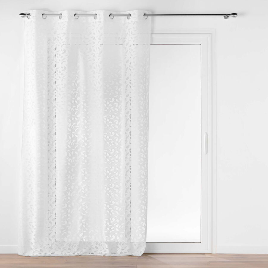Tenda trasparente retina (140 x 240 cm) Manon Bianco