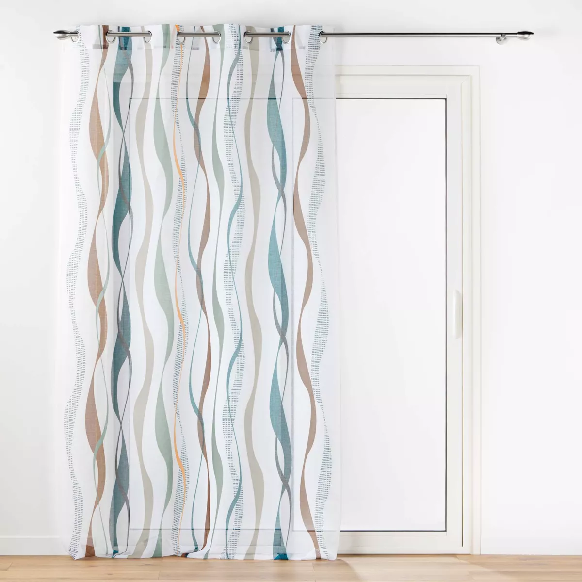 Vitrage (140 x 280 cm) Lisana Meerkleurig