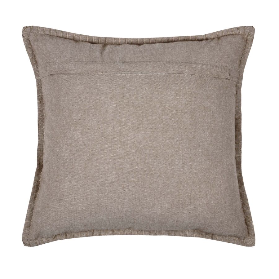 Cuscino quadrato di cotone (40 x 40 cm) Butine Ecru
