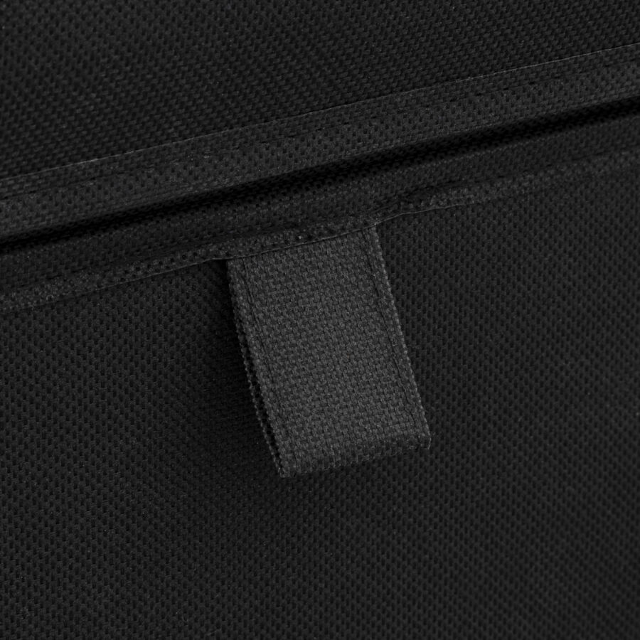 Cesta de ropa plegable (36 x 36 x 55 cm) Colorama Negro