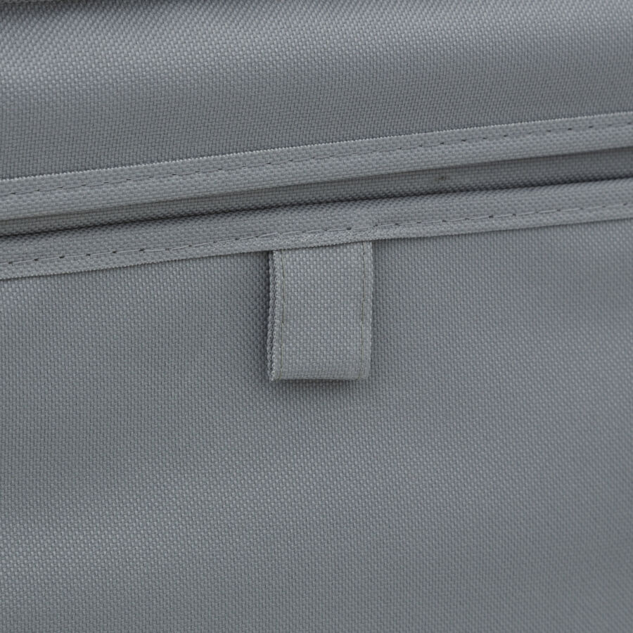 Faltbarer Wäschekorb (36 x 36 x 55 cm) Colorama Grau
