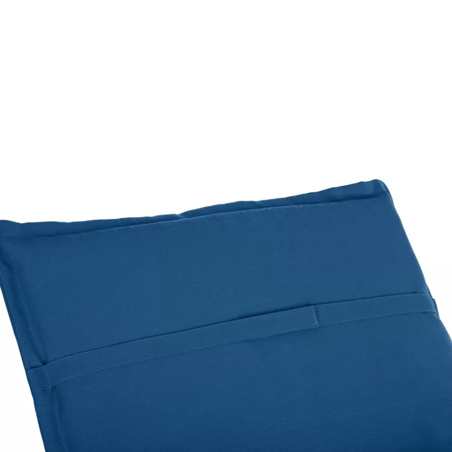 Cojín para tumbona desenfundable Korai - Azul Indigo
