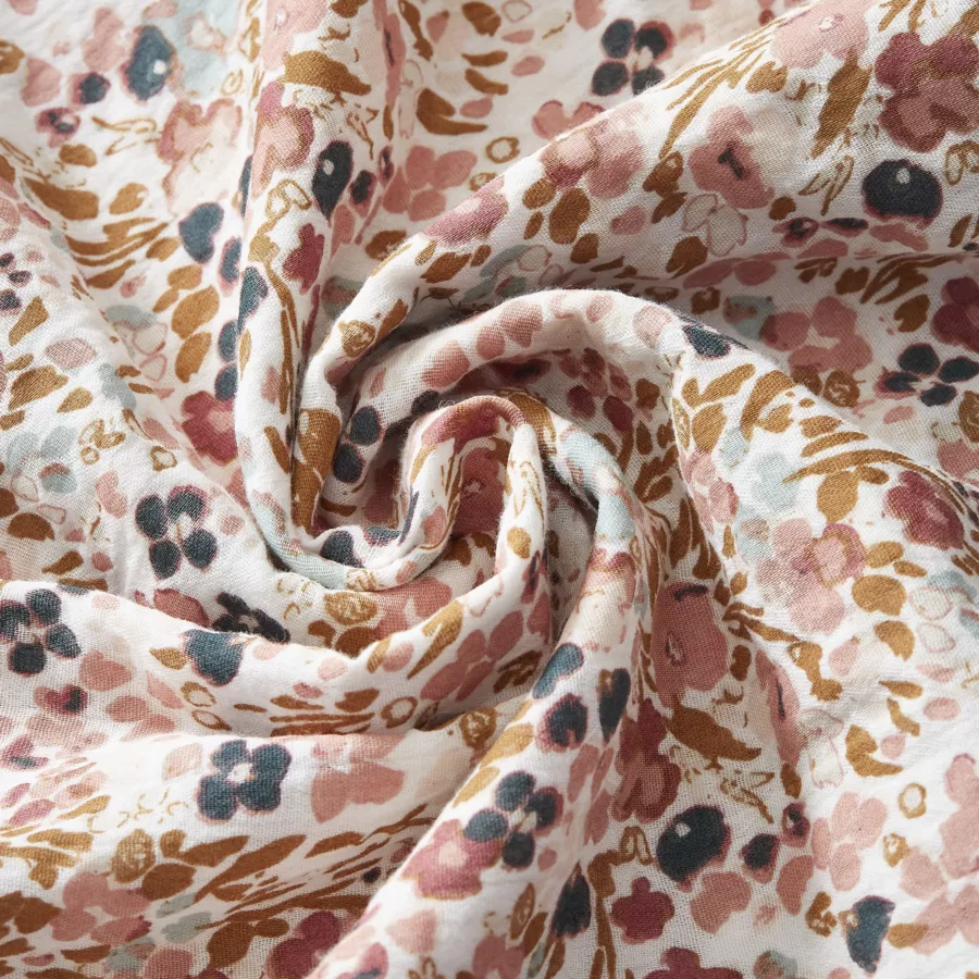 Edredon gaze de coton (90 x 200 cm) Constance Beige pampa