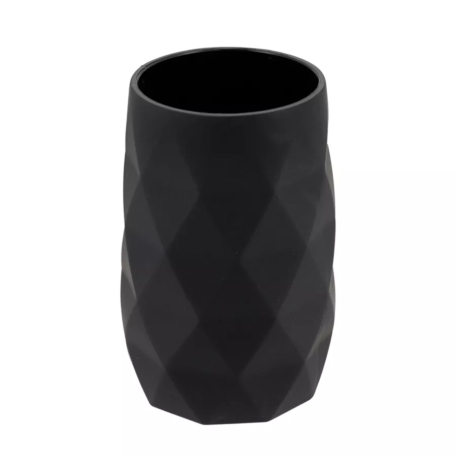 Badkamer set rubber Rubby Zwart 