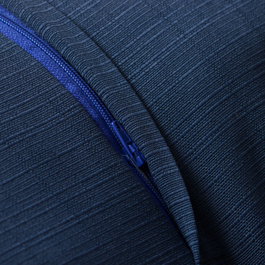 EM - Coussin dŽhoussable 60 x 60 cm Polyester uni SUNSET Bleu nuit