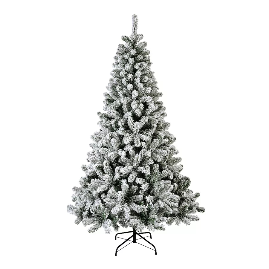 Kunstkerstboom H300 cm King Groen besneeuwd