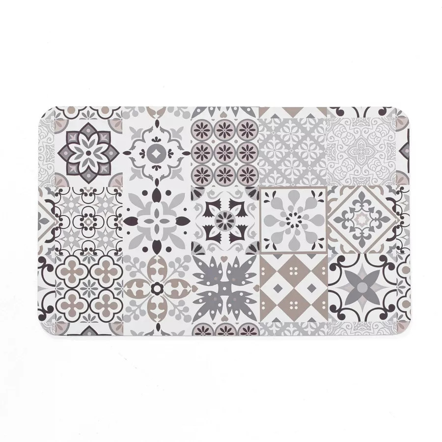 TAPIS DE BAIN 50 x 80 CM ULTRA-ABSORBANT SALOU NATUREL DES. PLACE