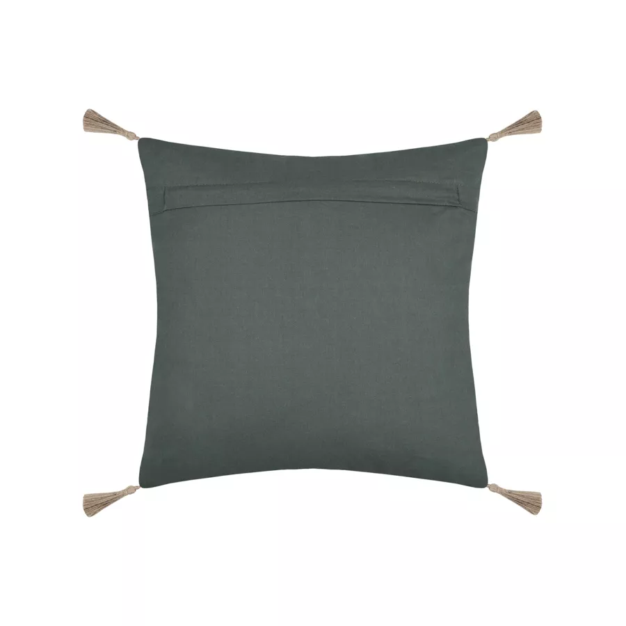 Coussin carré coton (40 x 40 cm) Botanys Or