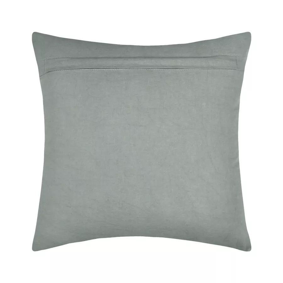 Coussin carré coton (45 x 45 cm) Yuki Vert jade