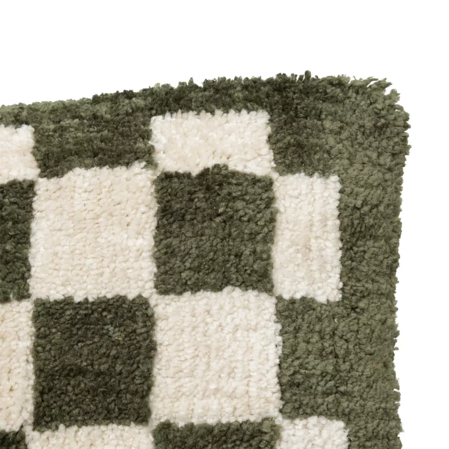 COUSS TUFT DAMIER COR KA 38X58