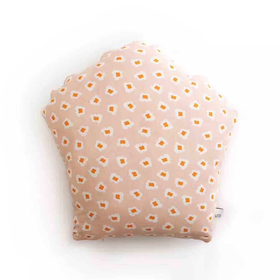 Rechthoekig kinderkussen van katoen (30 x 50 cm) Fresh Popcorn Rood
