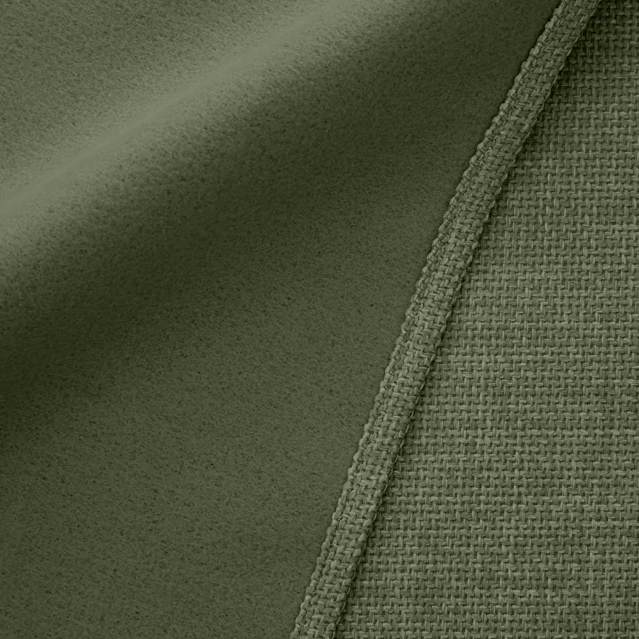 Rideau obscurcissant thermique (140 x 240 cm) Alba Vert kaki