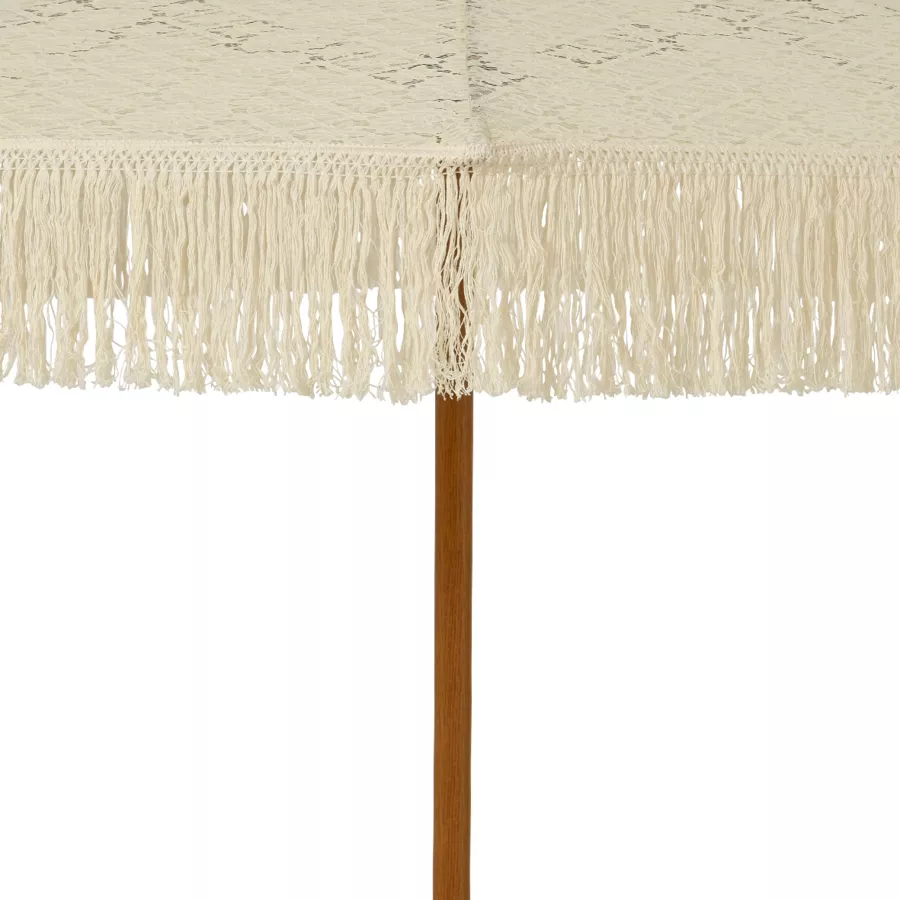 1 Parasol acier dia208-H230cm beige