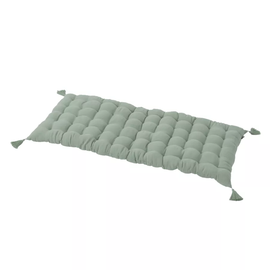 Matelas de sol gaze de coton (60 x 120 cm) Gaïa Vert eucalyptus
