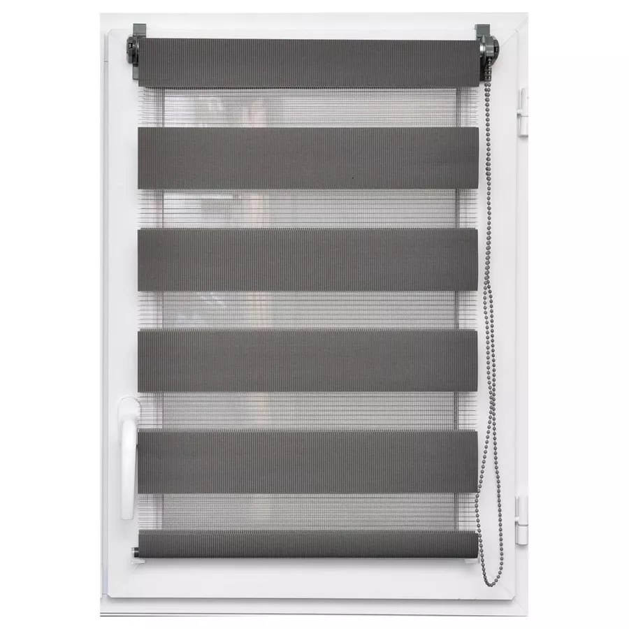 Store enrouleur Jour / Nuit (60 x 250 cm) Gris anthracite