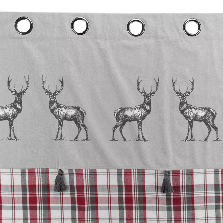 Tenda (140 x 280 cm) Megeve Rosso