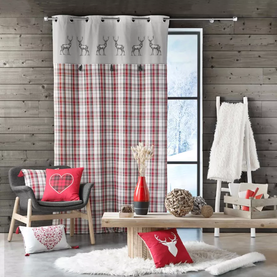 Tenda (140 x 240 cm) Megeve Rosso 4