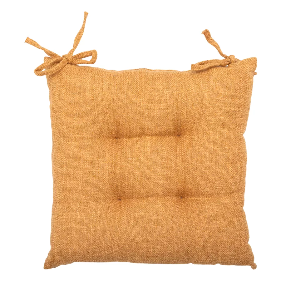 Cojín de silla cuadrado (38 x 38 cm) Clem Canela
