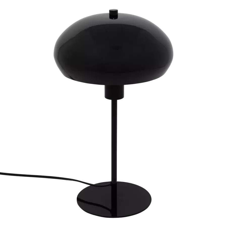 Lampe à poser métal (38 cm) Savio Noire