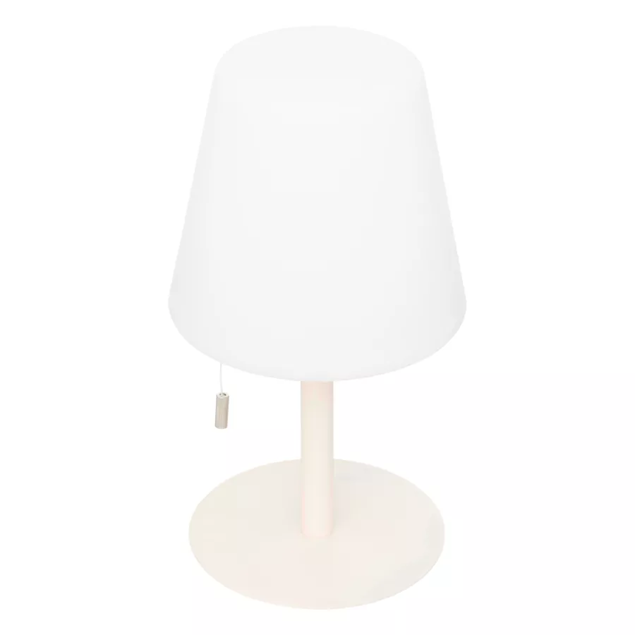 Lampe à poser extérieure LED métal (H30,5 cm) Zack Beige