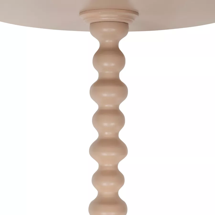 TABLE CAFE ALIX NOISETTE D. 38 x H. 50 cm