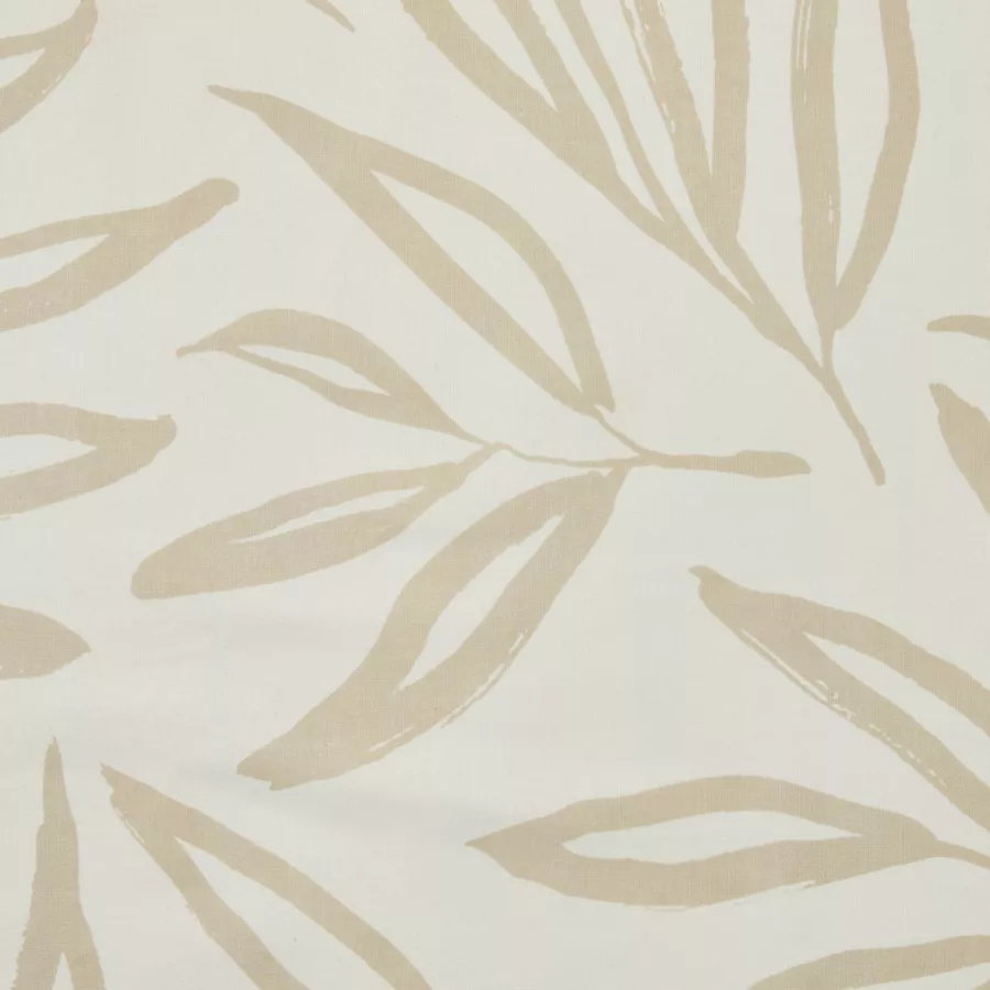 Rechthoekig gecoat katoenen tafelkleed (150 x 250 cm) Galice Beige