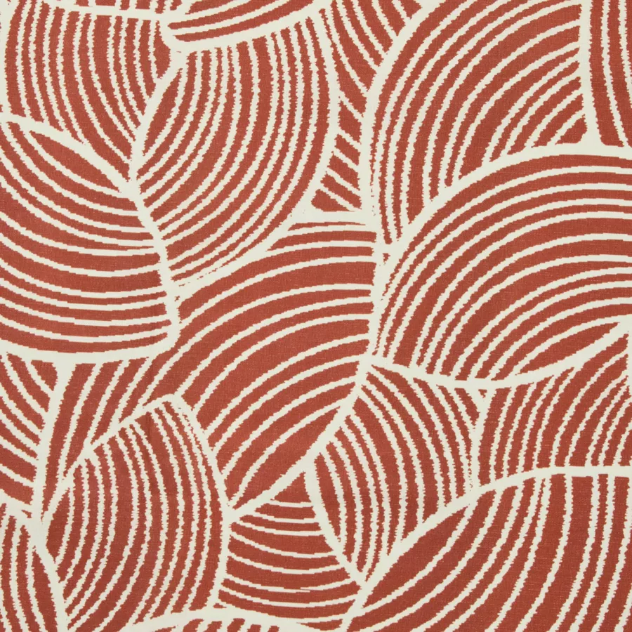 EM - Nappe en coton enduit 150 x 250 cm SARAH terracotta