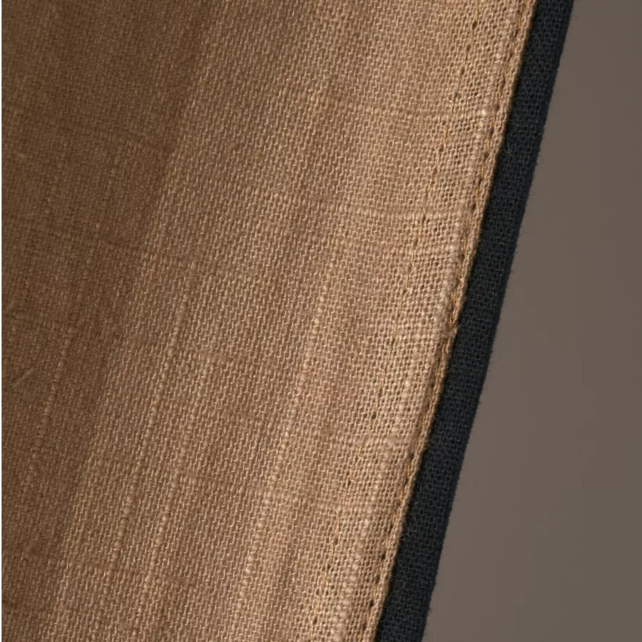 Katoenen gordijn (140 x 260 cm) Helios Camel