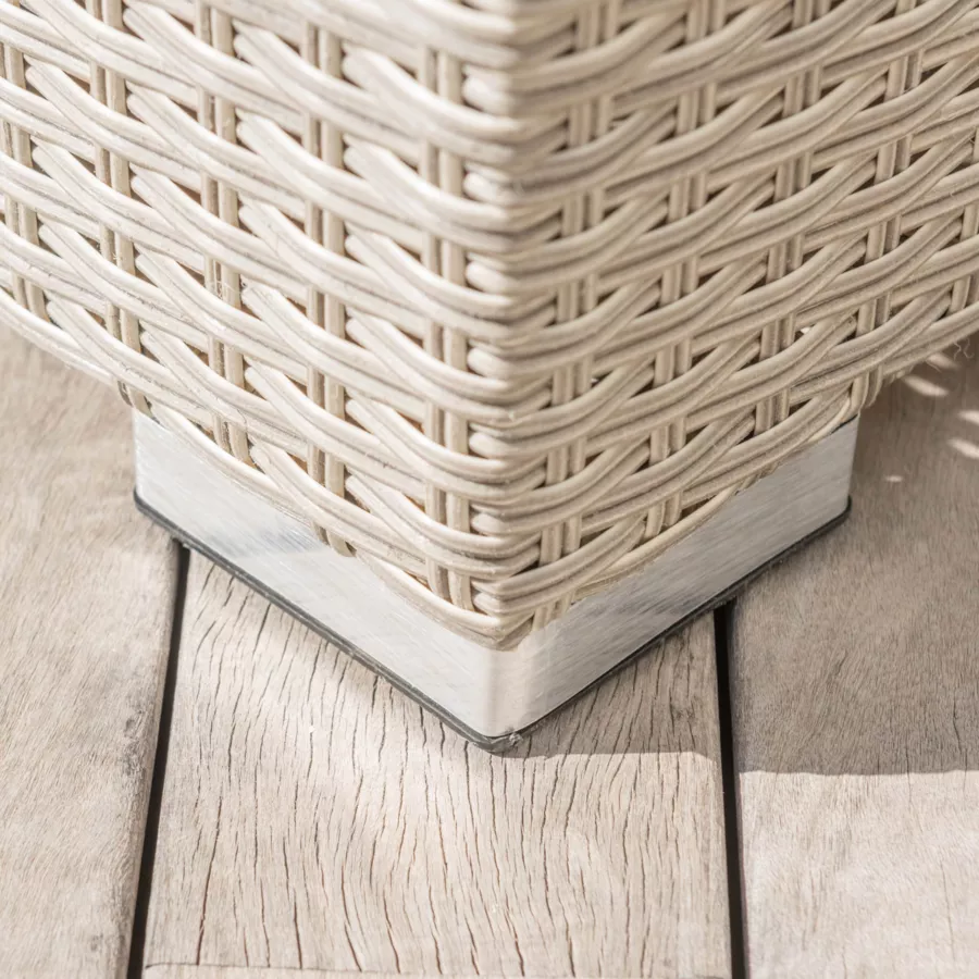 Salon de jardin Palma Gris - 5 places 4