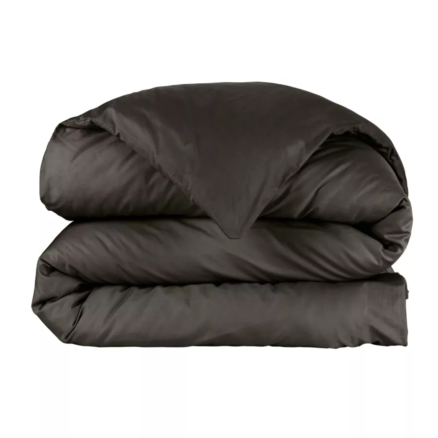 Housse de couette percale de coton (200 x 200 cm) Cali Noire