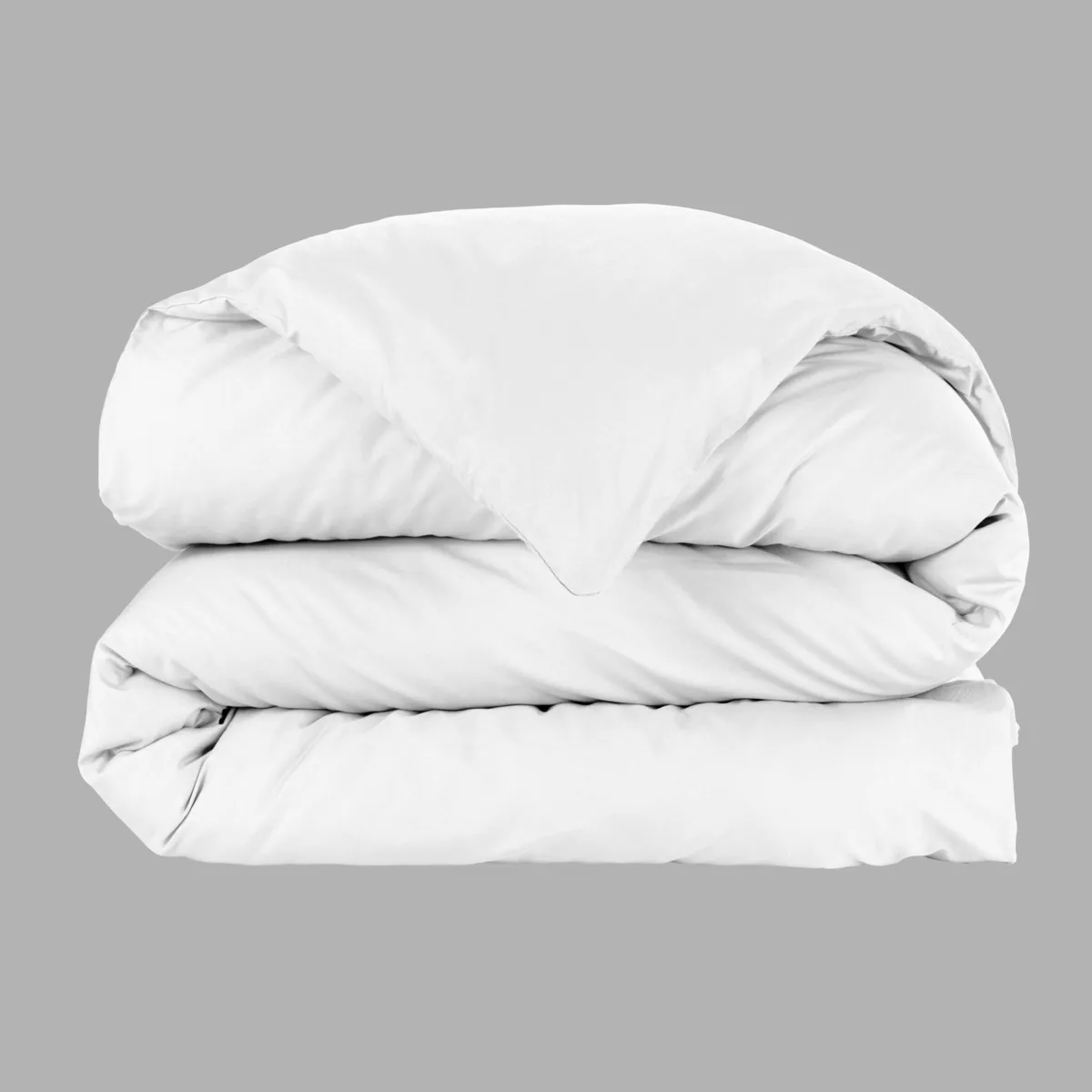 Funda nórdica de algodón percal (200 cm) Cali Blanca