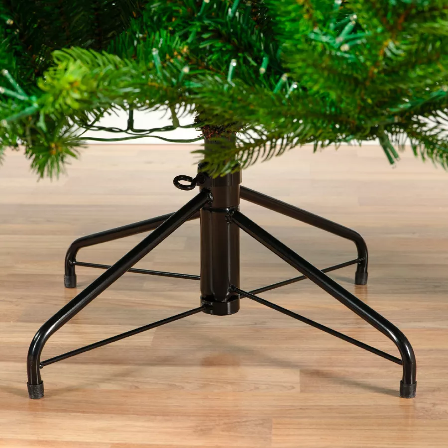 Sapin de Noël artificiel lumineux 4000 LED H210 cm Caucasia Nordmann Vert sapin