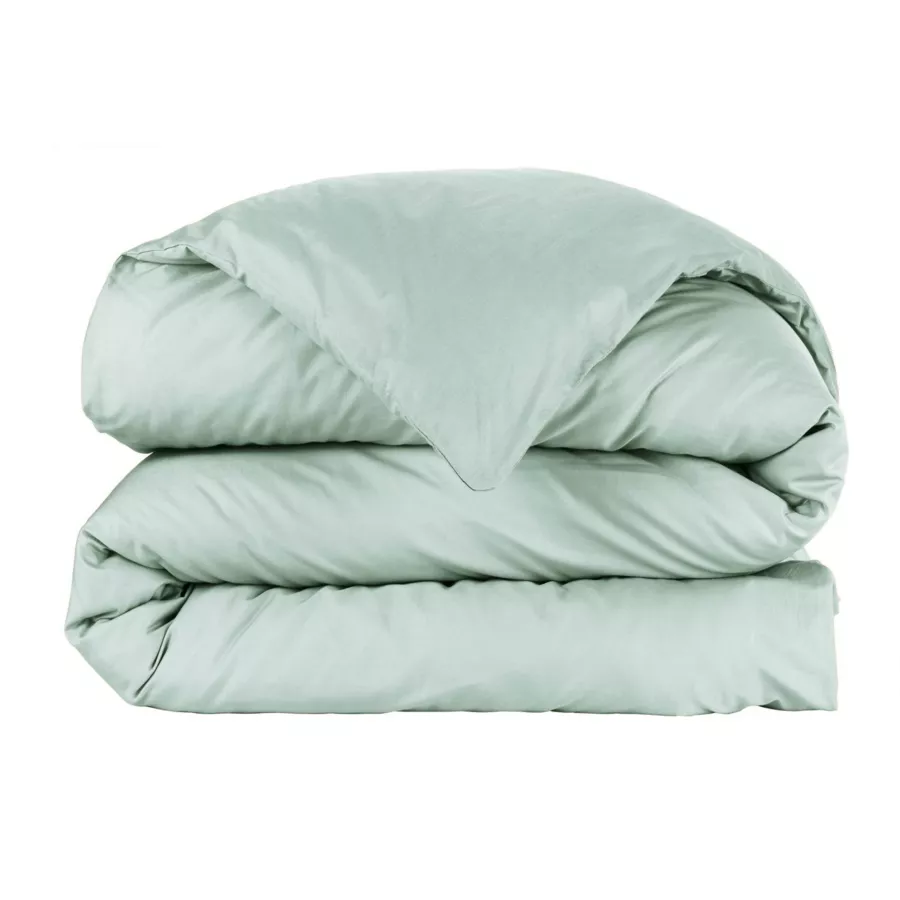 EM - Housse de couette 280 x 240 cm Percale unie CALI Eucalyptus