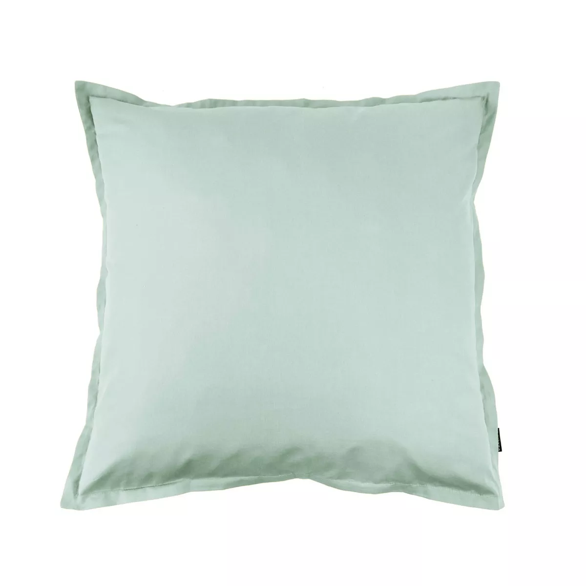 Katoenen percale vierkante kussensloop (65 x 65 cm) Cali Eucalyptus Groen