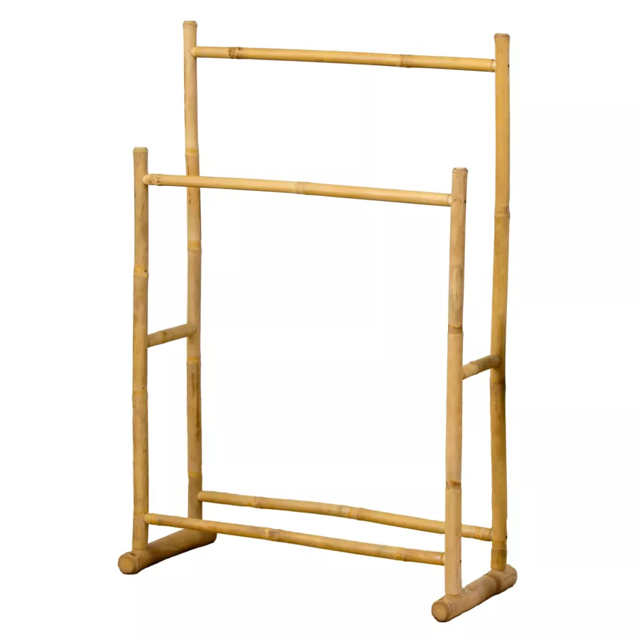 Toallero caña de bambú 2 niveles (H105 cm) Bali