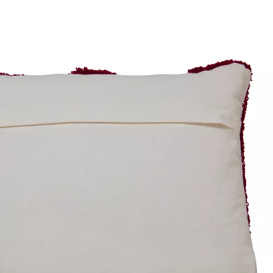 Cojín rectangular algodón (38 x 58 cm) Poppy Morado