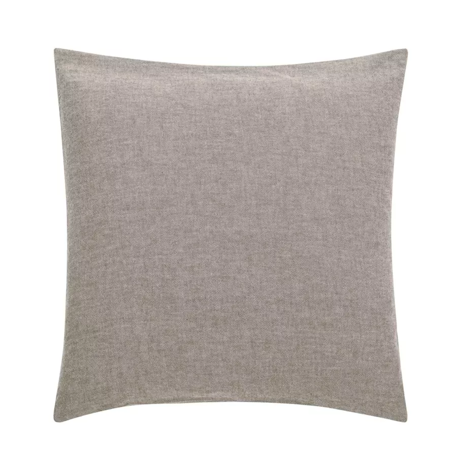 Parure 3 Pices (240 x 220 cm) Meline Anthracite, 100% Coton Fils Teints