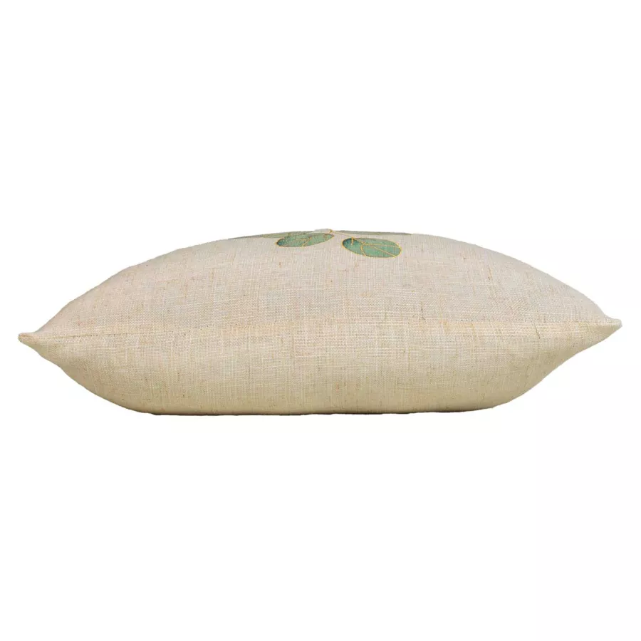 Coussin DŽhoussable (45 x 45 cm) Eucalys, Polyester & Lin
