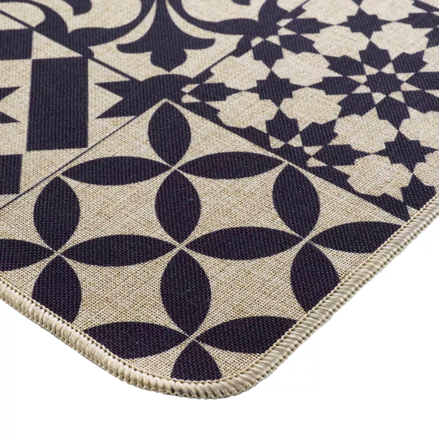 Tapis Rectangle (140 x 200 cm) Tallulah, Viscose TissŽe N¡ 2