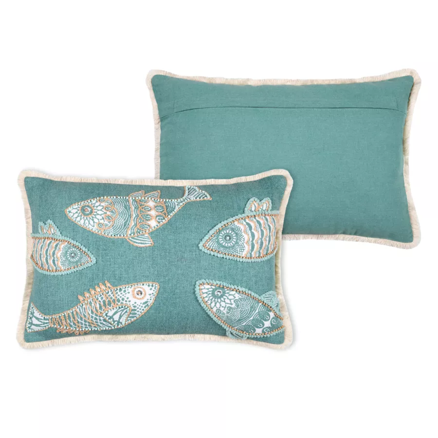 COUSSIN BARBADE CELADON 35X50