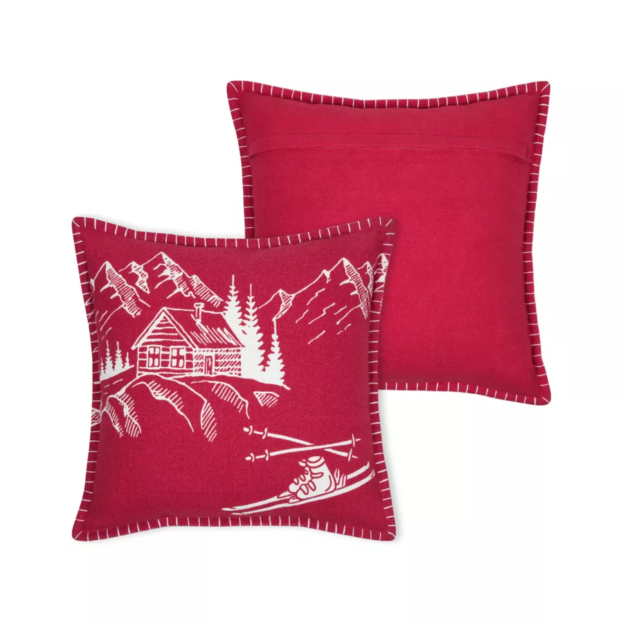 COUSSIN VILLARD ROUGE 45X45