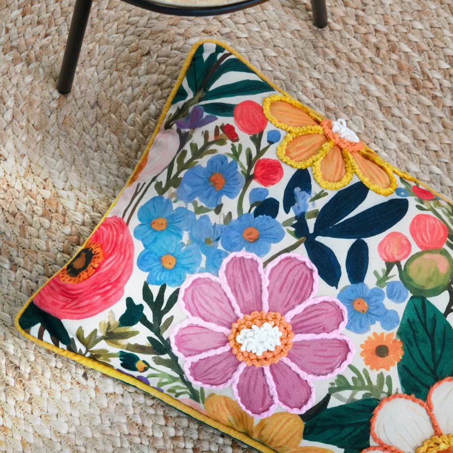 COUSSIN BETTY MULTICOLORE 30X50